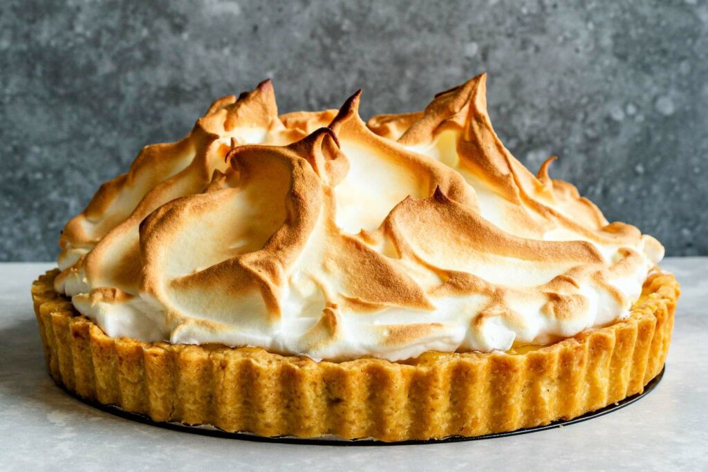 Is it possible to freeze a pie with meringue on top
