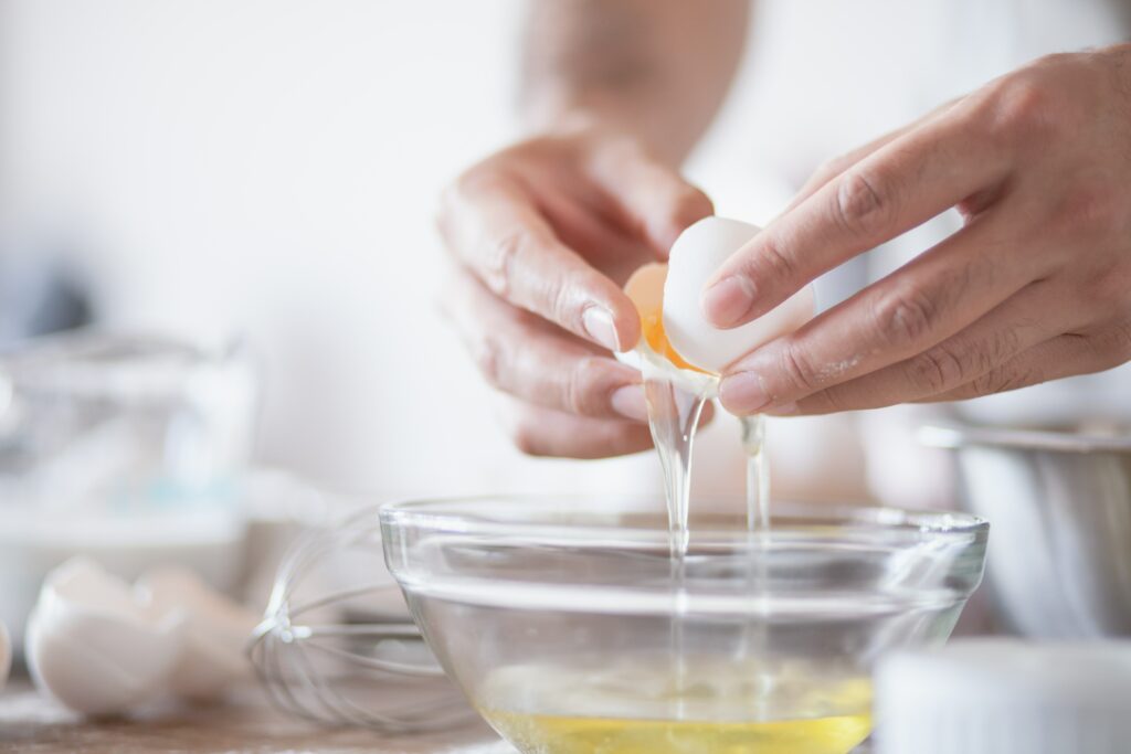 How to freeze egg whites?