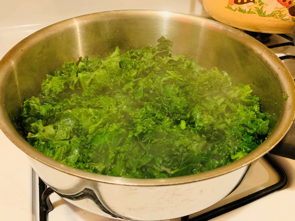 How To Blanch Kale