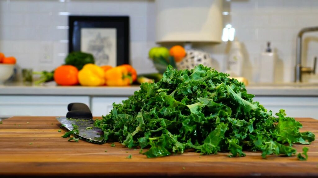 How To Wash And Chop Kale
