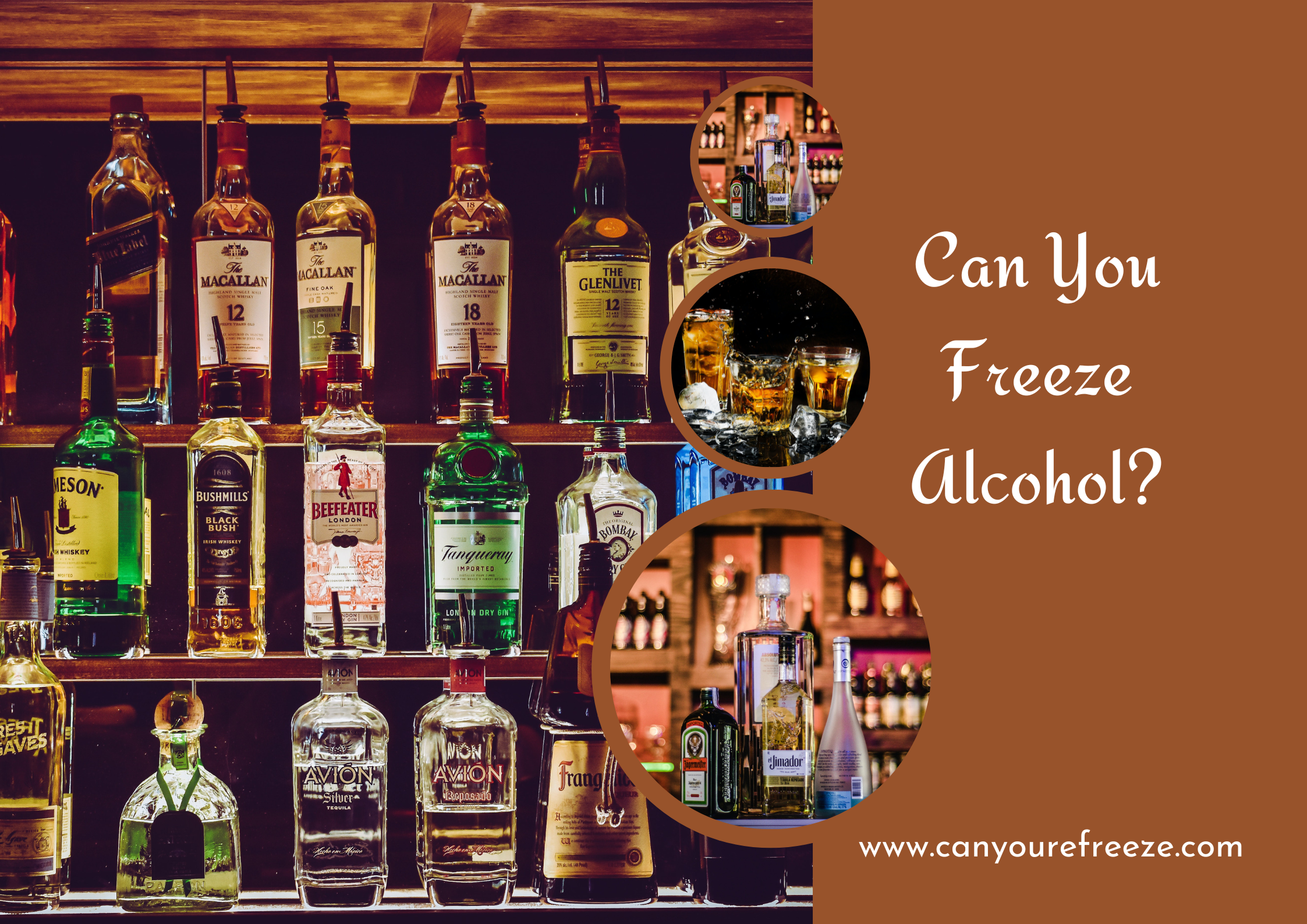 can you freeze alcohol