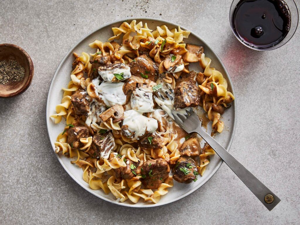 Can You Freeze Beef Stroganoff With Creme Fraiche