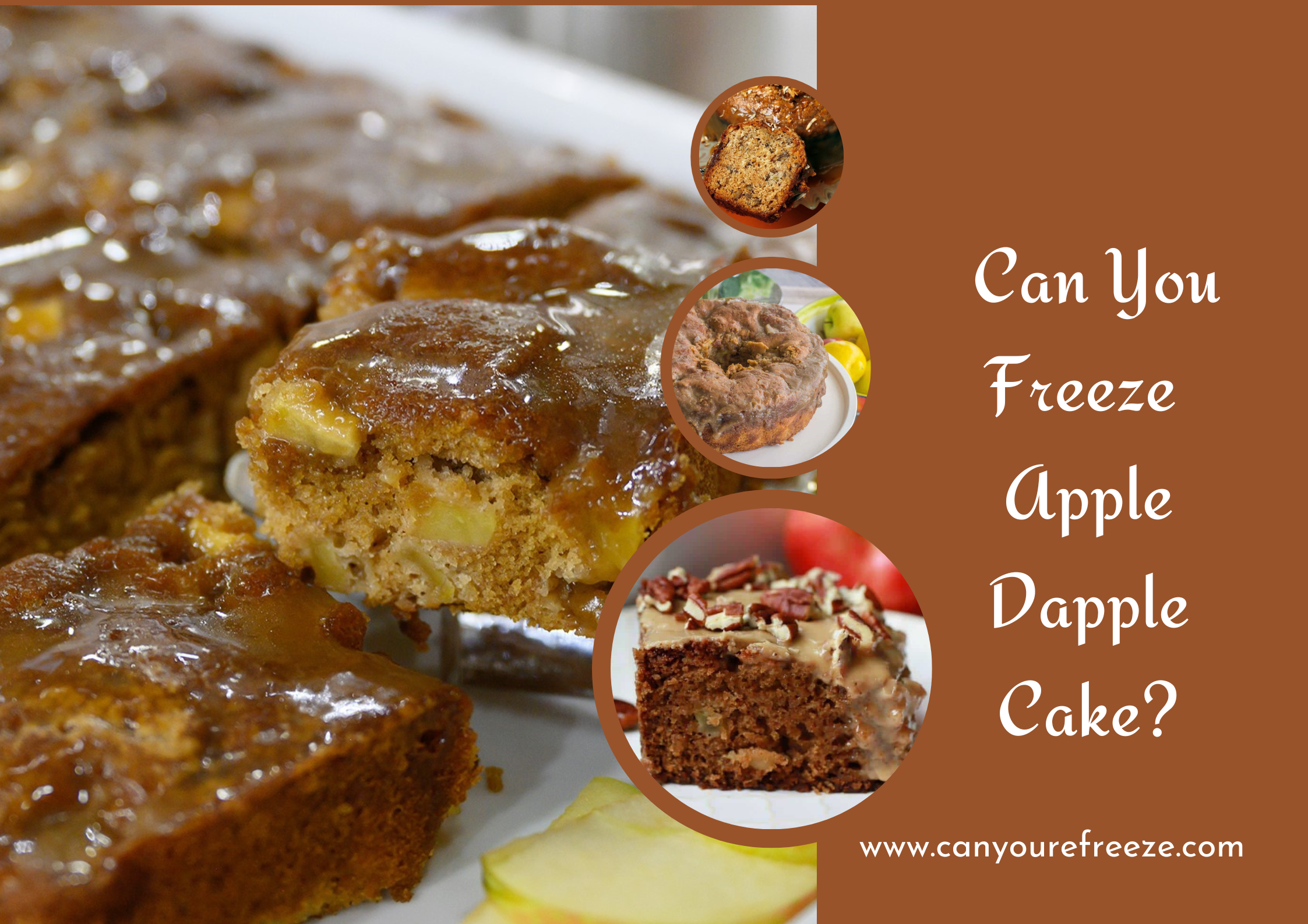 Can You Freeze Apple Dapple Cake