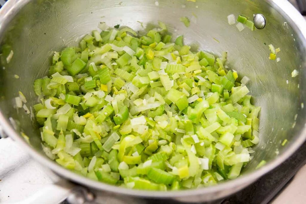 Freezing Chopped Celery