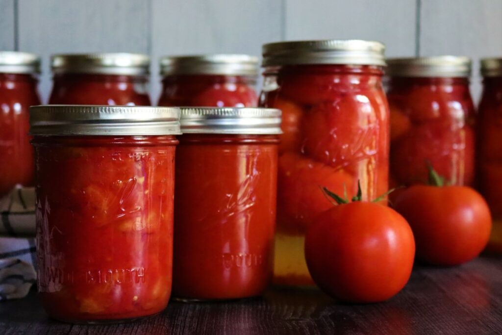 Types Of Jars To Store Tomatoes