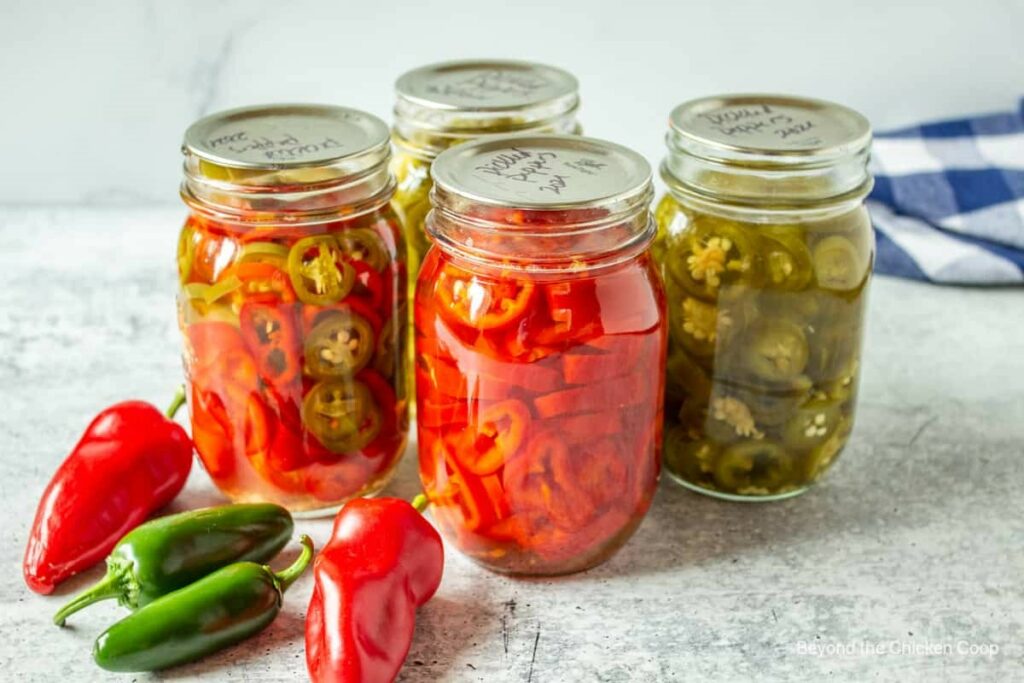 Preparing Peppers For Canning