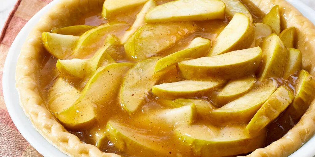 Recipe to make the apple pie