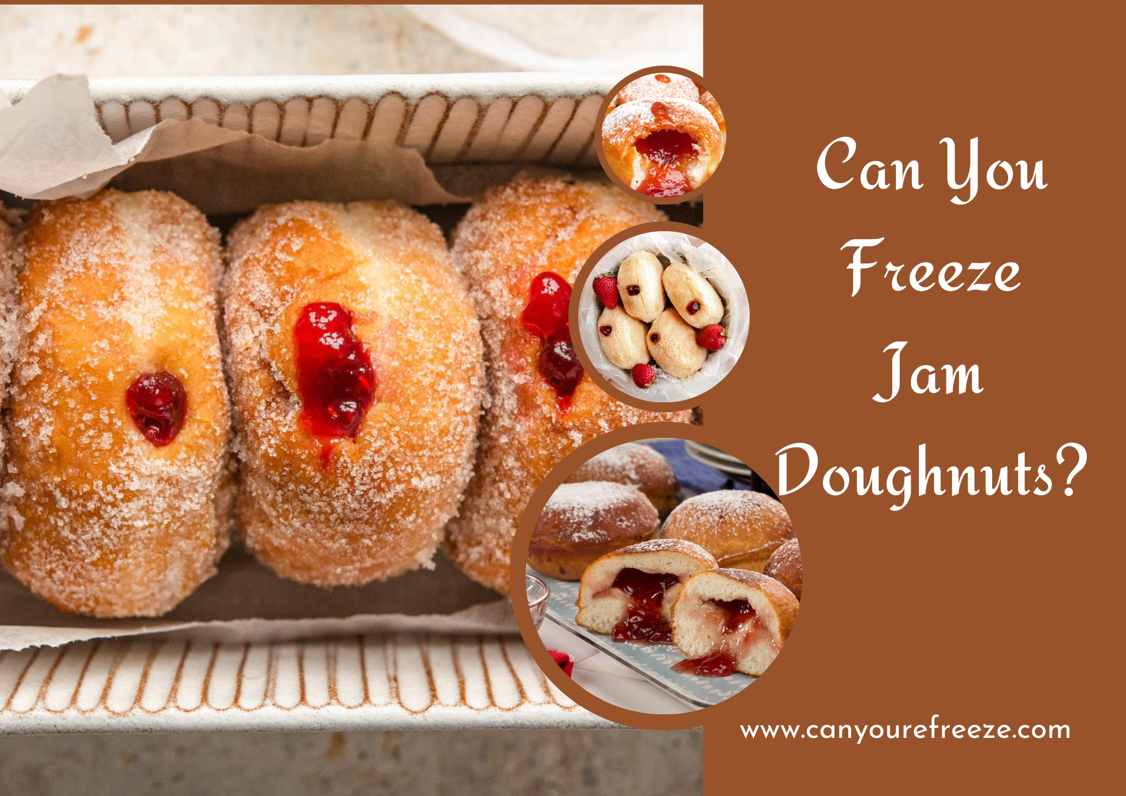 Can You Freeze Jam Doughnuts