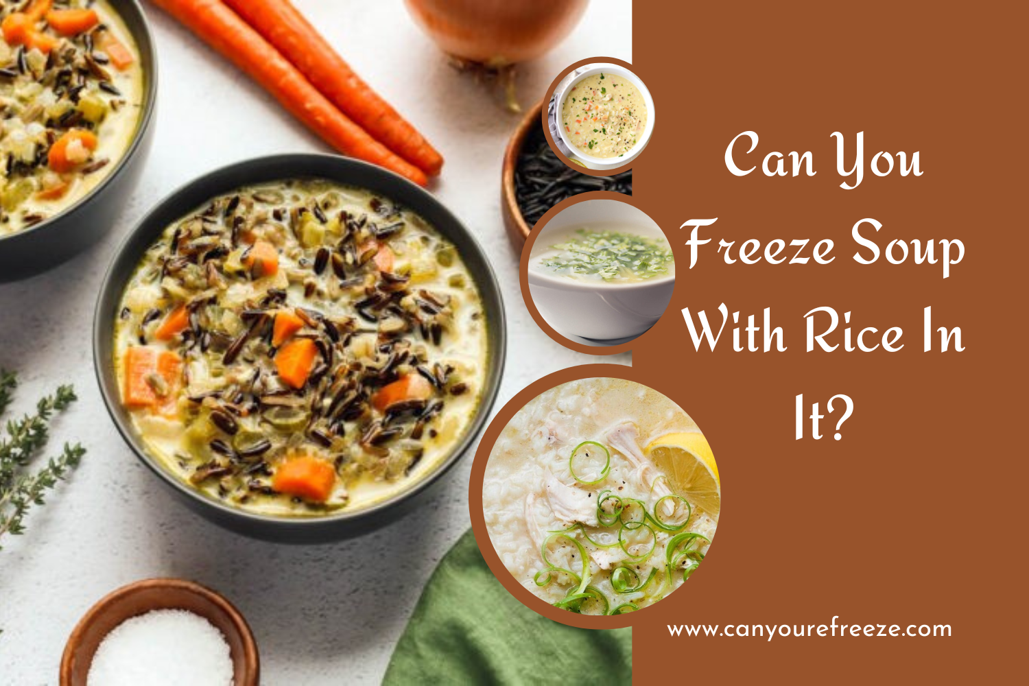 Can You Freeze Soup With Rice In It