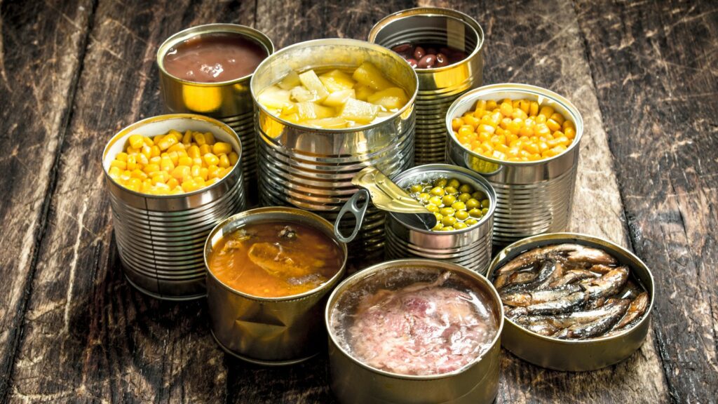Why You Should Not Store Open Tin Cans Of Food In The Fridge