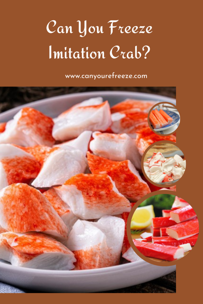 Can You Freeze Imitation Crab